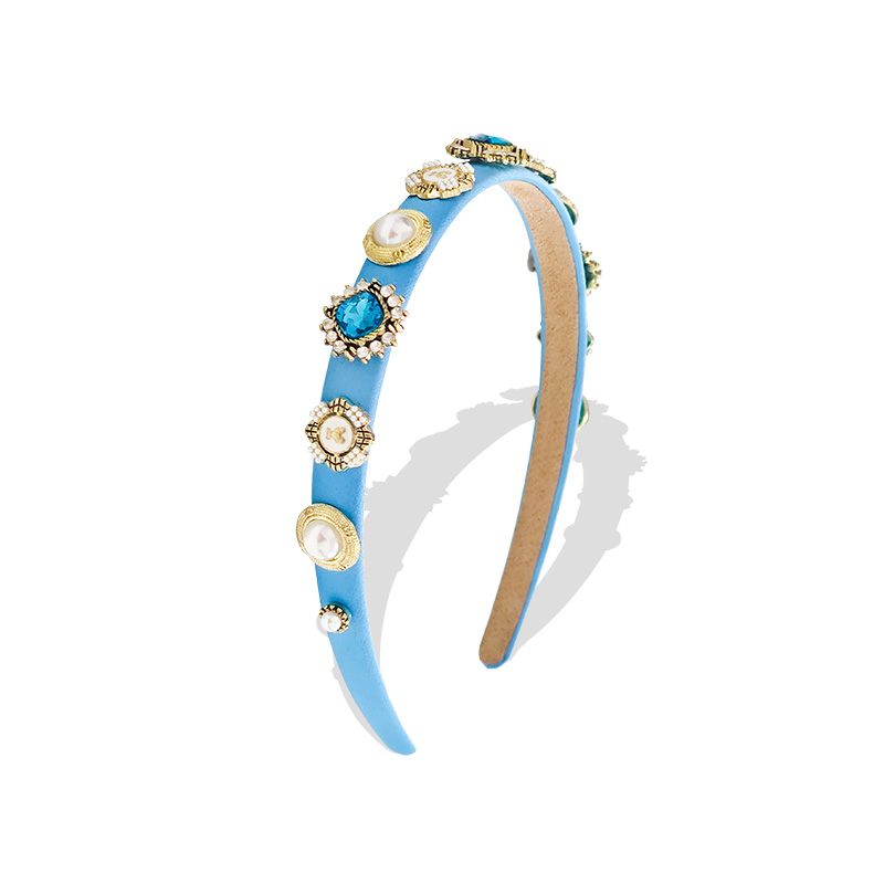 CERCHIETTO PER CAPELLI CON CRISTALLI E PERLE - PP2288D658