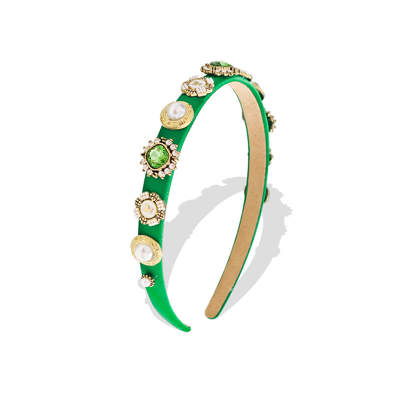 CERCHIETTO PER CAPELLI CON CRISTALLI E PERLE - PP2288D658