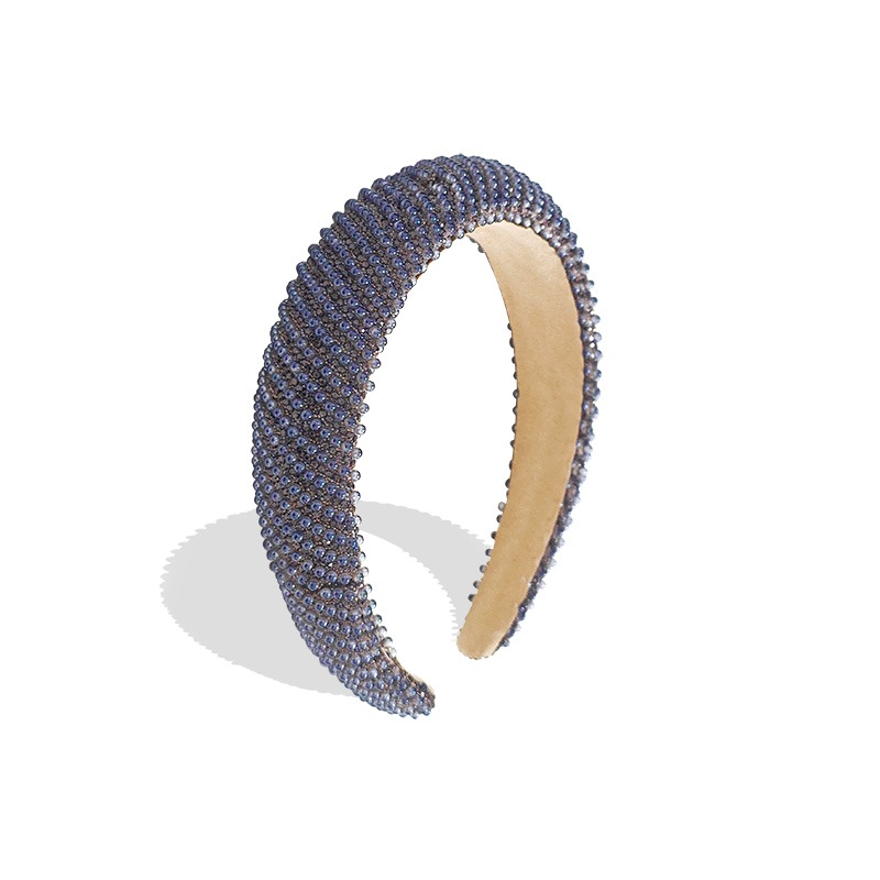 CERCHIETTO PER CAPELLI CON PERLE E STRASS COLORATI - PP2388E362