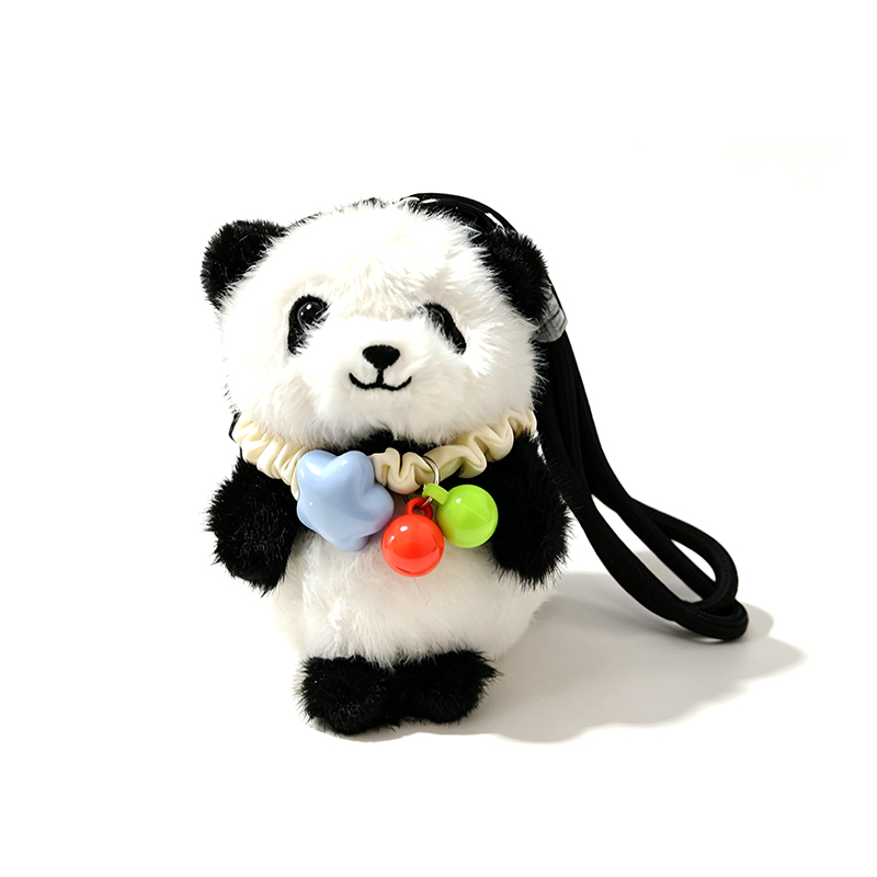 CIONDOLO DA BORSA / PORTACHIAVI SOFFICE A FORMA DI ANIMALE ASSORTITO - AX260056D193