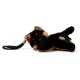 CIONDOLO DA BORSA / PORTACHIAVI SOFFICE A FORMA DI CAGNOLINO SDRAIATO CON ZAMPE MAGNETICHE - AX260080D191