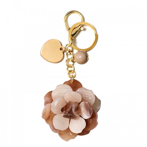 PORTACHIAVI IN ACRILICO CON FIORE - FT2460C4