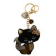 PORTACHIAVI IN RESINA CON GATTO - FT2476B755 PORTACHIAVI IN RESINA CON GATTO - FT2476B755