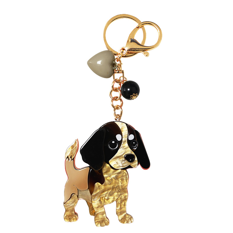 PORTACHIAVI IN RESINA CON CANE - FT2476B756 PORTACHIAVI IN RESINA CON CANE - FT2476B756