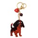 PORTACHIAVI IN RESINA CON CANE - FT2476B756 PORTACHIAVI IN RESINA CON CANE - FT2476B756