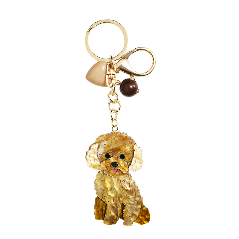 PORTACHIAVI IN RESINA CON CANE - FT2476B757