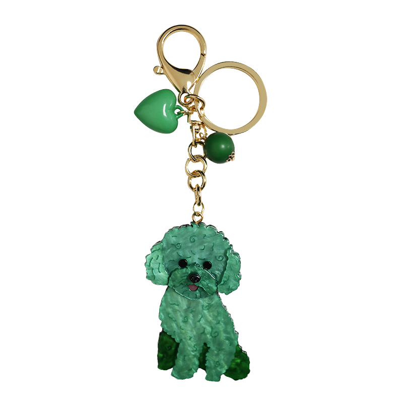 PORTACHIAVI IN RESINA CON CANE - FT2476B757