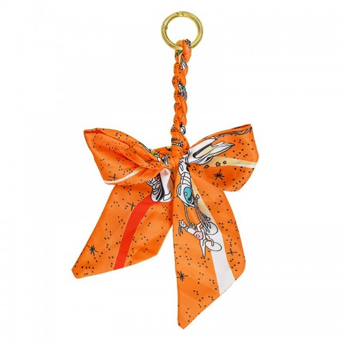 CIONDOLO DA BORSA PORTACHIAVI NASTRO A FIOCCO - MY2444B518