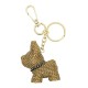 PORTACHIAVI BULLDOG IN STRASS - OMQ22216140A21