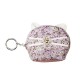PORTACHIAVI PORTAMONETE A GATTO CON STRASS - OMQ24136A216