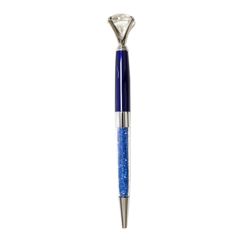 PENNA PERSONALIZZATA A SFERA IN METALLO CON STRASS GLITTER - OMQ2452A223 PENNA PERSONALIZZATA A SFERA IN METALLO CON STRASS GLITTER - OMQ2452A223