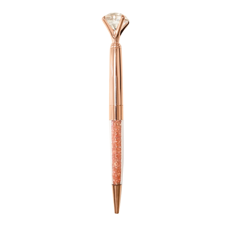 PENNA PERSONALIZZATA A SFERA IN METALLO CON STRASS GLITTER - OMQ2452A223 PENNA PERSONALIZZATA A SFERA IN METALLO CON STRASS GLITTER - OMQ2452A223