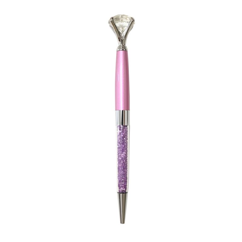 PENNA PERSONALIZZATA A SFERA IN METALLO CON STRASS GLITTER - OMQ2452A223 PENNA PERSONALIZZATA A SFERA IN METALLO CON STRASS GLITTER - OMQ2452A223