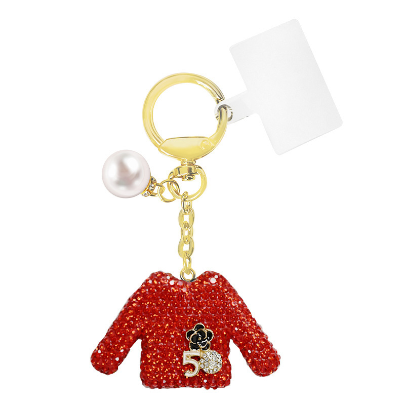 PORTACHIAVI MAGLIONE CON STRASS - OMQ2472B784 PORTACHIAVI MAGLIONE CON STRASS - OMQ2472B784