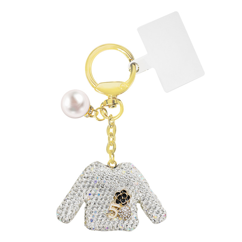 PORTACHIAVI MAGLIONE CON STRASS - OMQ2472B784 PORTACHIAVI MAGLIONE CON STRASS - OMQ2472B784