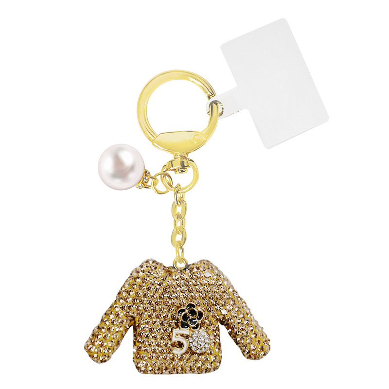 PORTACHIAVI MAGLIONE CON STRASS - OMQ2472B784 PORTACHIAVI MAGLIONE CON STRASS - OMQ2472B784