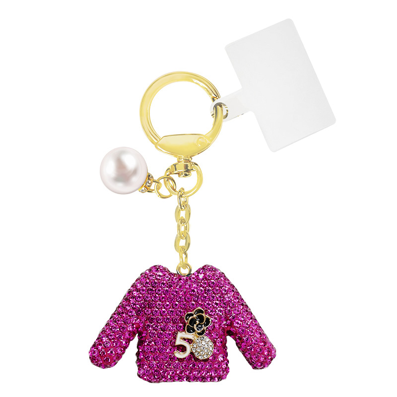 PORTACHIAVI MAGLIONE CON STRASS - OMQ2472B784 PORTACHIAVI MAGLIONE CON STRASS - OMQ2472B784