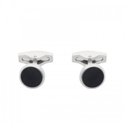 GEMELLI UOMO DA POLSO ROTONDI OPACHI CON PIETRA - RD241112B56X