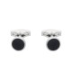 GEMELLI UOMO DA POLSO ROTONDI OPACHI CON PIETRA - RD241112B56X GEMELLI UOMO DA POLSO ROTONDI OPACHI CON PIETRA - RD241112B56X