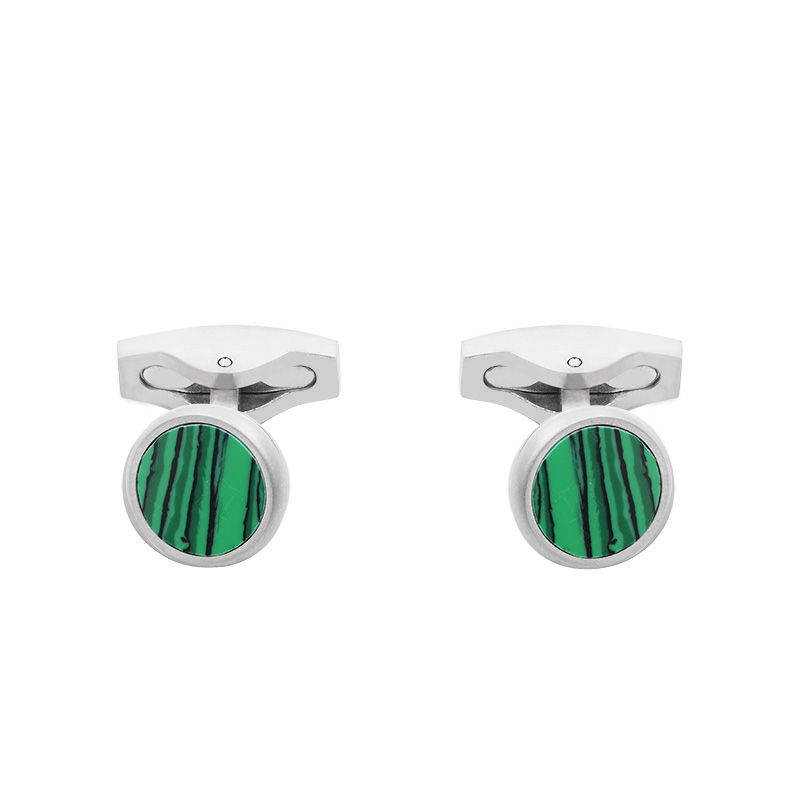GEMELLI UOMO DA POLSO ROTONDI OPACHI CON PIETRA - RD241112B56X GEMELLI UOMO DA POLSO ROTONDI OPACHI CON PIETRA - RD241112B56X
