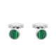 GEMELLI UOMO DA POLSO ROTONDI OPACHI CON PIETRA - RD241112B56X GEMELLI UOMO DA POLSO ROTONDI OPACHI CON PIETRA - RD241112B56X