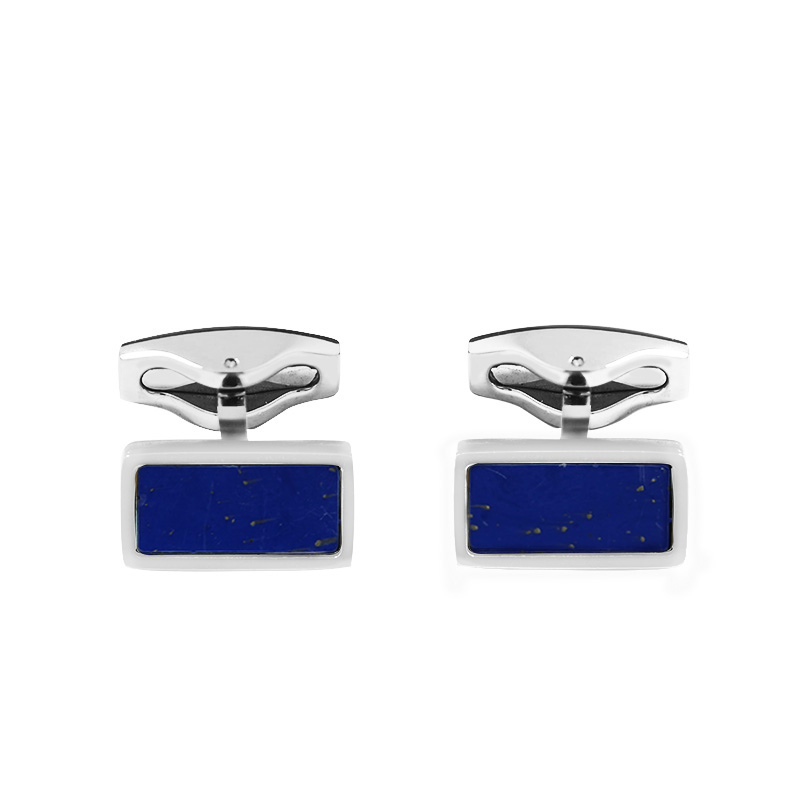 GEMELLI DA UOMO RETTANGOLARI CON PIETRA - RD241112B580/B581/B582/B583/B584/B585