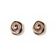 GEMELLI DA POLSO CON ROSA A SPIRALE SMALTATA - SW2648C783
