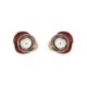 GEMELLI DA POLSO CON FIORE A STRATI SMALTATA - SW2648C784