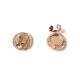 GEMELLI DA POLSO CON FIORE CONCAVO SMALTATO E PISTILLO - SW2648C787