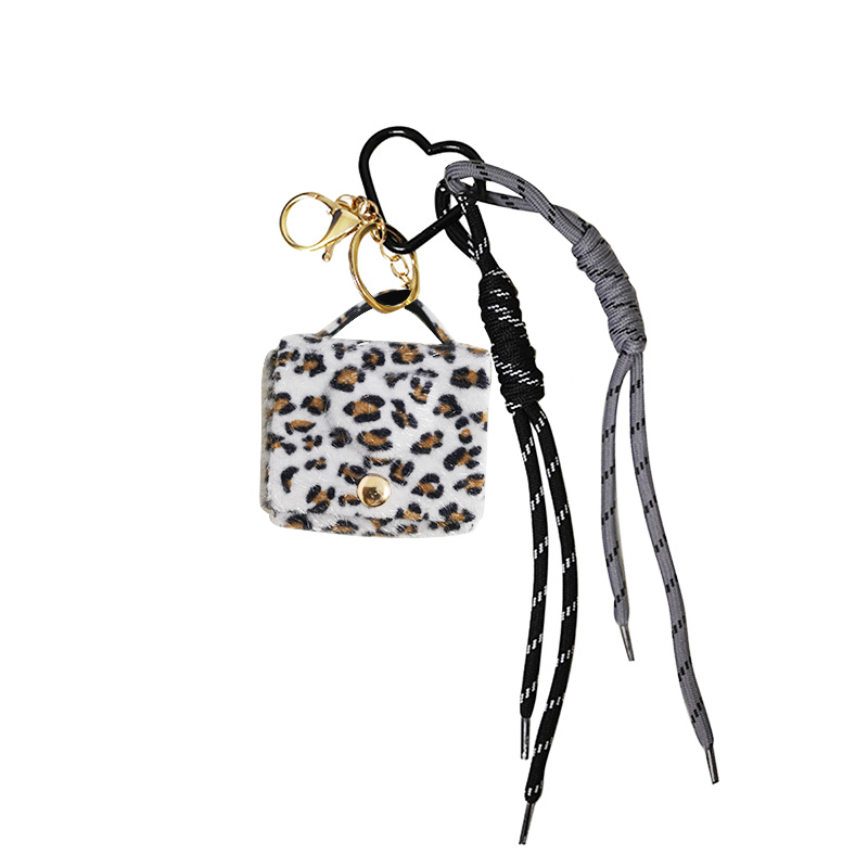 PORTACHIAVI CIONDOLO BORSA IN TESSUTO LEOPARDATO - TX24624B980 PORTACHIAVI CIONDOLO BORSA IN TESSUTO LEOPARDATO - TX24624B980