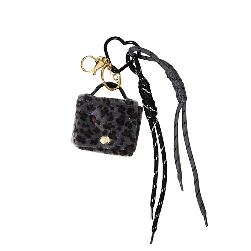 PORTACHIAVI CIONDOLO BORSA IN TESSUTO LEOPARDATO - TX24624B980 PORTACHIAVI CIONDOLO BORSA IN TESSUTO LEOPARDATO - TX24624B980