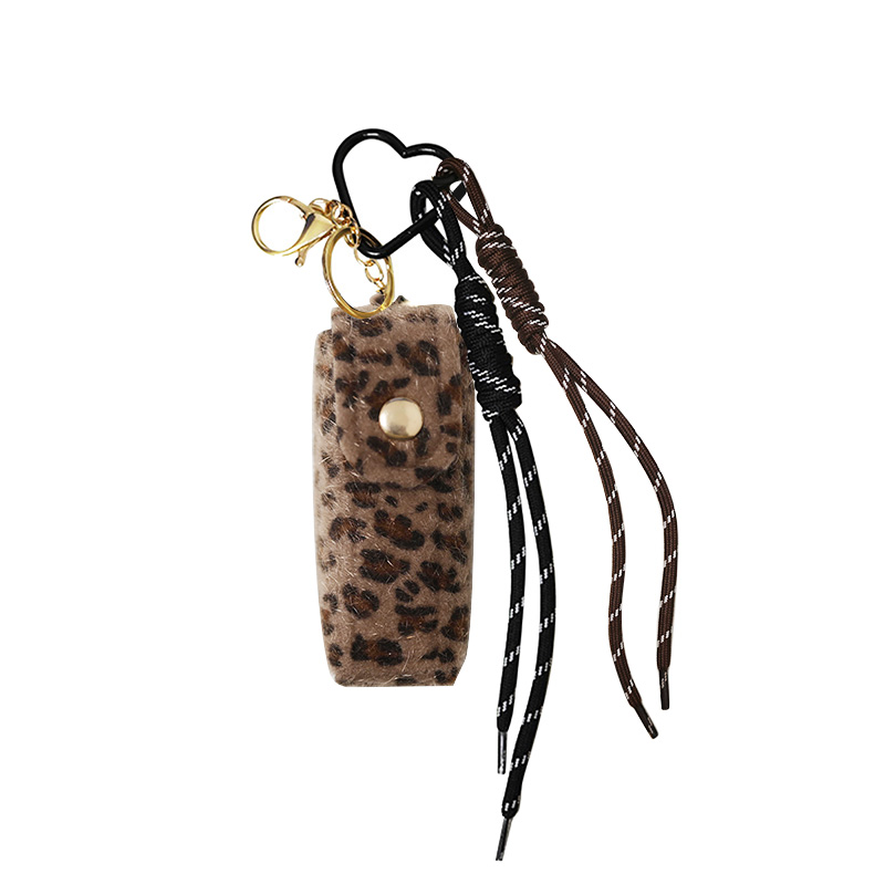 PORTACHIAVI CIONDOLO BORSA IN TESSUTO LEOPARDATO - TX24624B985 PORTACHIAVI CIONDOLO BORSA IN TESSUTO LEOPARDATO - TX24624B985