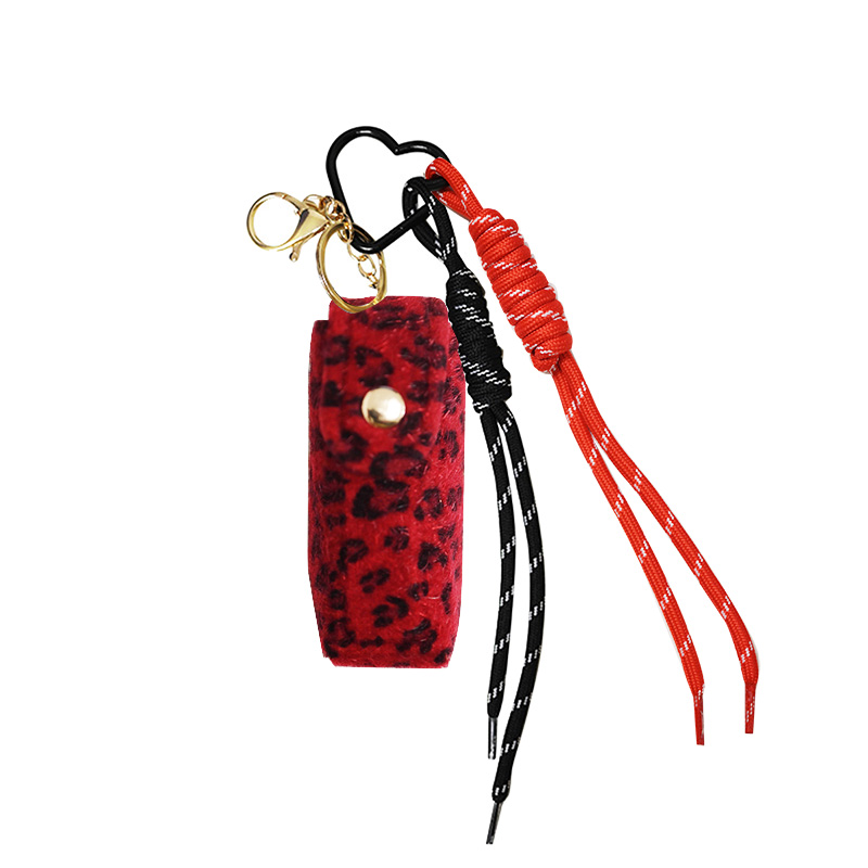 PORTACHIAVI CIONDOLO BORSA IN TESSUTO LEOPARDATO - TX24624B985 PORTACHIAVI CIONDOLO BORSA IN TESSUTO LEOPARDATO - TX24624B985