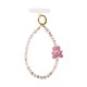 LACCETTO CELLULARE & PORTACHIAVI CON PERLINE E ORSETTO DI STRASS - YF2646C754