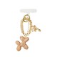 PORTACHIAVI & CIONDOLO CELLULARE CON PERLINE E CANE PALLONCINO DI STRASS - YF2670C758
