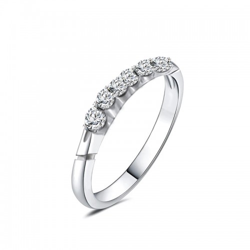 ANELLO DI FIDANZAMENTO REGOLABILE CON ZIRCONE - AGS2460B485