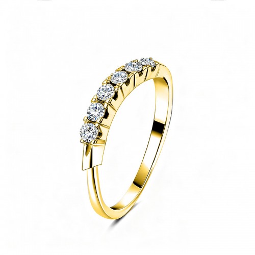 ANELLO DI FIDANZAMENTO REGOLABILE CON ZIRCONE - AGS2460B485