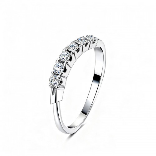 ANELLO DI FIDANZAMENTO REGOLABILE CON ZIRCONE - AGS2460B485