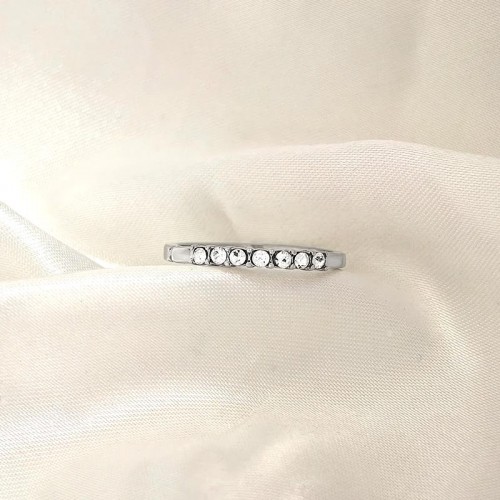 ANELLO DI FIDANZAMENTO REGOLABILE CON ZIRCONE - AGS2460B486