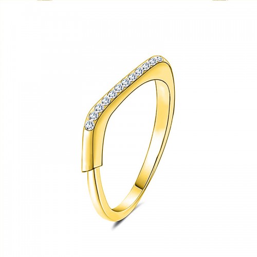 ANELLO DI FIDANZAMENTO REGOLABILE CON ZIRCONE - AGS2460B487