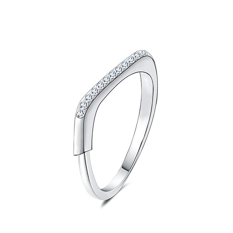 ANELLO DI FIDANZAMENTO REGOLABILE CON ZIRCONE - AGS2460B487