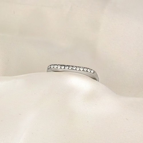 ANELLO DI FIDANZAMENTO REGOLABILE CON ZIRCONE - AGS2460B487