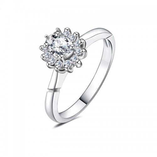 ANELLO DI FIDANZAMENTO REGOLABILE CON ZIRCONE - AGS2460B489