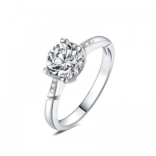 ANELLO DI FIDANZAMENTO REGOLABILE CON ZIRCONE - AGS2460B493