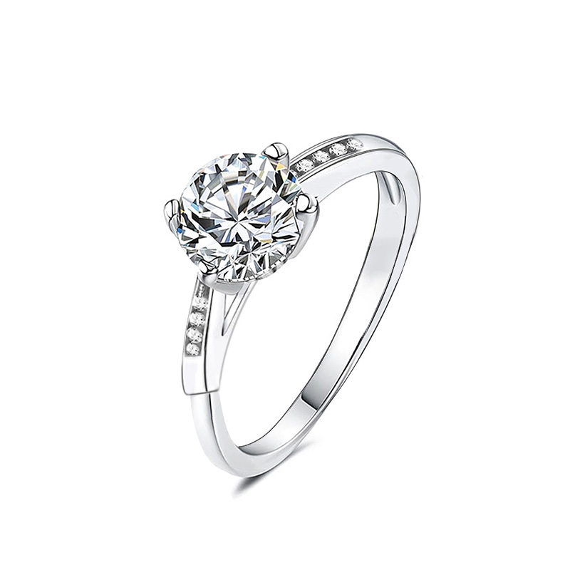 ANELLO DI FIDANZAMENTO REGOLABILE CON ZIRCONE - AGS2460B496