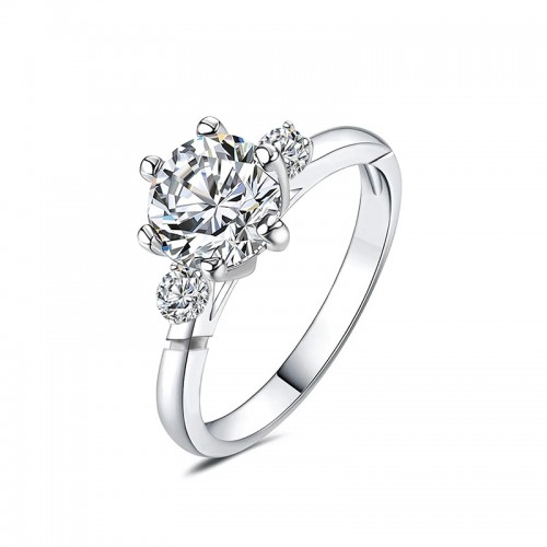ANELLO DI FIDANZAMENTO REGOLABILE CON ZIRCONE - AGS2460B499