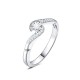 ANELLO DI FIDANZAMENTO REGOLABILE CON ZIRCONE - AGS2464B497 ANELLO DI FIDANZAMENTO REGOLABILE CON ZIRCONE - AGS2464B497