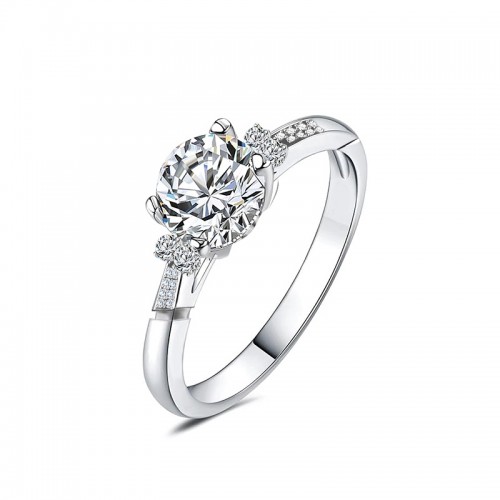 ANELLO DI FIDANZAMENTO REGOLABILE CON ZIRCONE - AGS2464B498