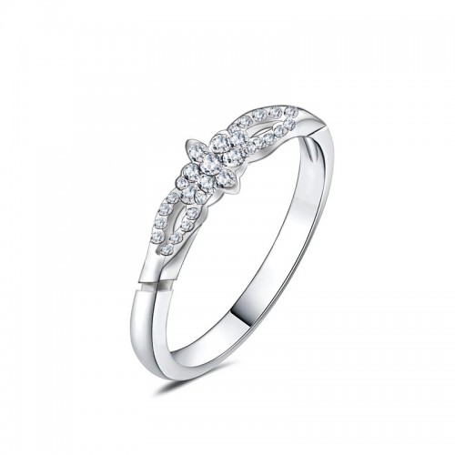 ANELLO DI FIDANZAMENTO REGOLABILE CON ZIRCONE - AGS2464B500