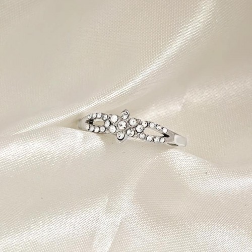 ANELLO DI FIDANZAMENTO REGOLABILE CON ZIRCONE - AGS2464B500